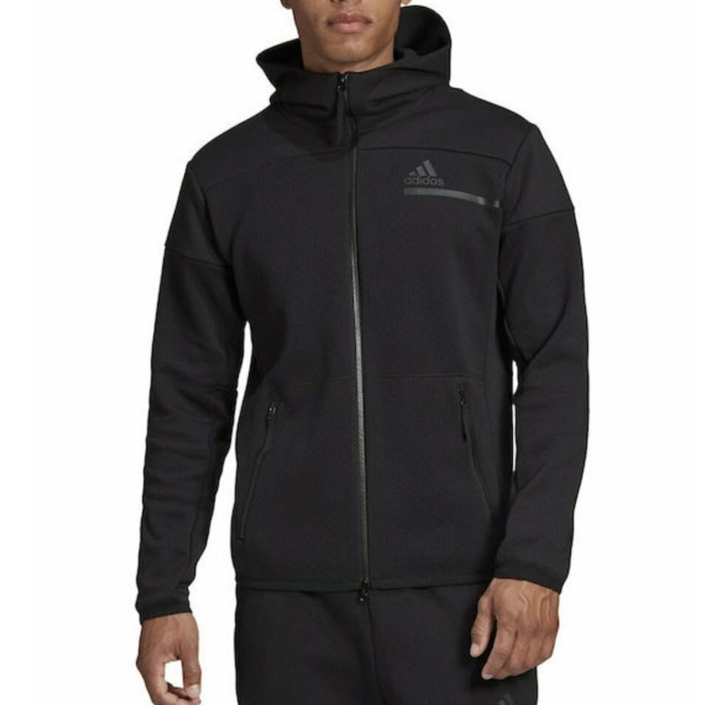 Adidas hoodie Z.N.E. full zip hoodie jacket black small